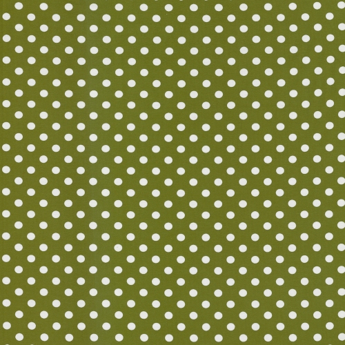 Preview: Jersey Swafing - Punkte -  1cm - Heugrün